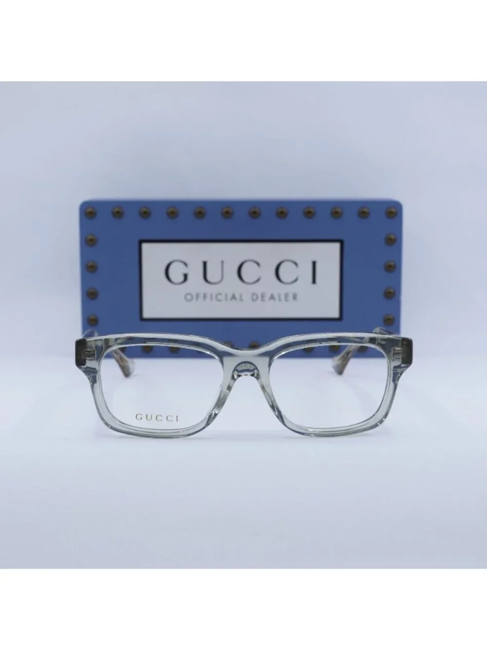 Gucci GG1731O 004 Rectangle Eyeglasses 54mm - Khaki Green